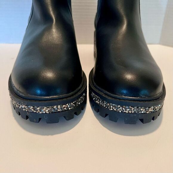 SHUSHOP Yazlin Women’s Black Lug Boot 11 *NEW* - Picture 7 of 14